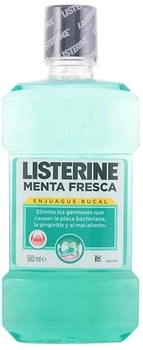 Ополіскувач для порожнини рота Listerine Fresh Mint Mouthwash 500 ml (8412101045002)