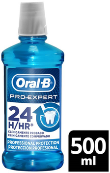 Ополіскувач для порожнини рота Oral-B Pro-Expert Professional Protection Fresh Mint Mouthwash 500 ml (4084500924055)