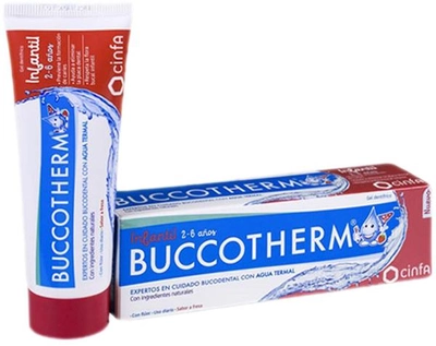 Pasta do zębów dla dzieci Buccotherm Children's Toothpaste Gel 50 ml (8470001855886)