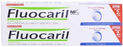 Pasta do zębów Fluocaril Gum Toothpaste Bifluoride 145 mg Pack 2x75 ml (8710604763202)