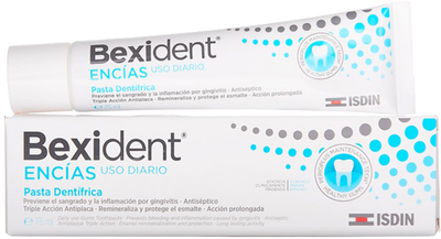 Зубна паста Isdin Bexident Gums Toothpaste Triclosan 75 ml (8470003638388)
