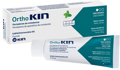 Pasta do zębów Kin Orthokin Toothpaste Mint 75 ml (8470003765664)