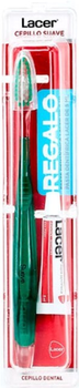 Зубний набір Lacer Soft Toothbrush + Toothpaste 5ml (8430340053961)
