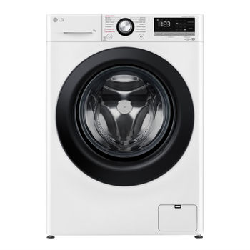 Стиральная машина LG Фронтальная, 7кг, 1200, A+++, 48см, дисплей, пар, инвертор, Белый