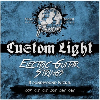 Струны для электрогитары FRAMUS 45210 BLUE LABEL CUSTOM LIGHT (09-46)
