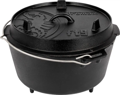 Котел-жарівня чавунна Petromax Dutch Oven ft9 на ніжках 7.5 л (4250435707074)