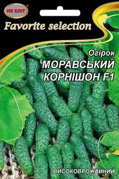 Семена Огурец Моравский корнишон F1, 3 г (НК Элит)