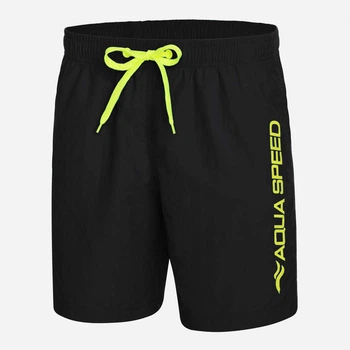 Шорты пляжные мужские Aqua Speed Owen 297-07 L Черные (5908217696694)