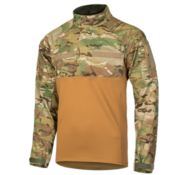 Сорочка тактична польова зносостійка літньо-весняна сорочка KOMBAT (XL) Multicam/Койот (OR.M_2690)