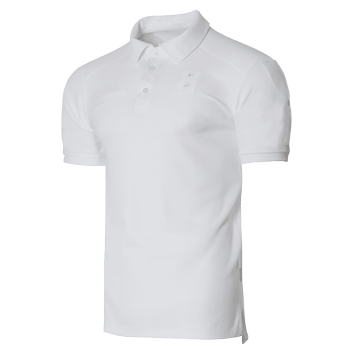 Поло тактическое мужское повседневная дышащая футболка для силовых структур KOMBAT S Белый (OR.M_396)