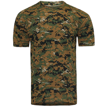 Футболка тактическая мужская летняя повседневная футболка для силовых структур S Marpat Brown (OR.M_240)