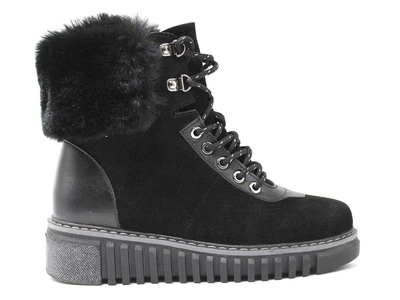 Черевики Kasta 844 Kas 37 (23,5 см) Чорні