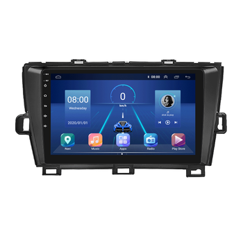 Штатная магнитола 9" Lesko для Toyota Prius III (XW30) 2009-2011 6/128Gb 4G Wi-Fi GPS Top Тойота