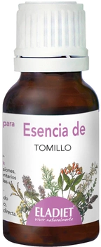 Olejek eteryczny Eladiet Fitoesencia Aceite Tomillo 15 ml (8420101070160)