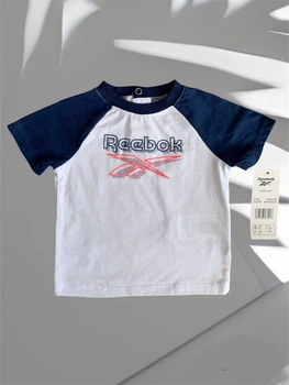 Футболка Reebok 3/6 мес 68 см Белый