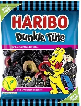 Лакричная конфета Haribo Dunkle Tute 175 г