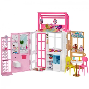 Портативный домик Barbie 2-этажный (HCD47)