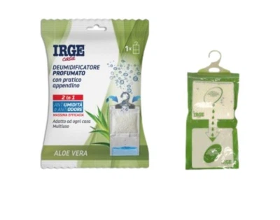 Поглинач вологи з підвіскою ароматизований IRGE aloe vera 500ml.