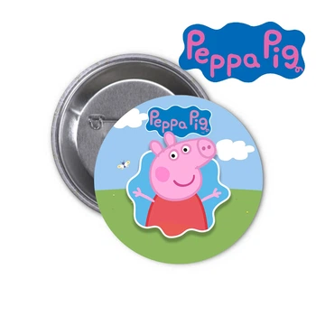Значок Peppa Pig Свинка Пеппа #01