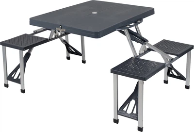 Стол туристический Bo-Camp Basic 850х1360х670 мм Grey (1404374) (DAS301451)