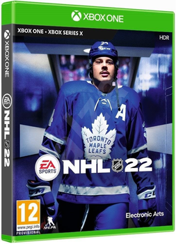Гра Xbox One NHL 22 (Blu-ray) (5030931123726)