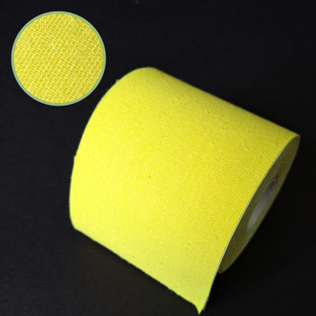 Широкий кінезіо тейп стрічка пластир для тейпування спини коліна шиї 7,5 см х 5 м ZEPMA tape (4863-7)