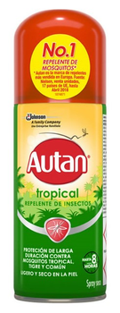 Спрей проти комарів Autan Tropical Repellent Dry Spray 100 мл (5000204093896)