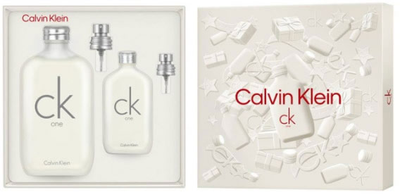 Zestaw damski Calvin Klein Ck One Eau De Toilette Spray 200 ml + Miniatura 50 ml (3616303454975)