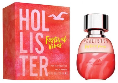 Woda perfumowana damska Hollister Festival Vibes Her Eau De Perfume Spray 30 ml (85715268037)
