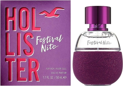 Woda perfumowana damska Hollister Festival Nite For Her Eau De Perfume Spray 50 ml (85715268129)