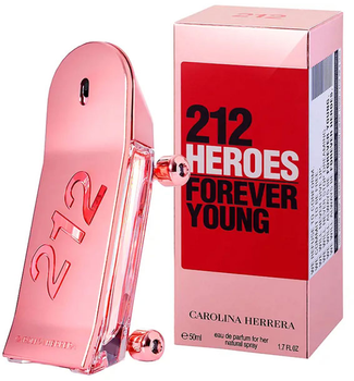 Woda perfumowana damska Carolina Herrera 212 Heroes For Her Eau De Perfume Spray 50 ml (8411061994702)