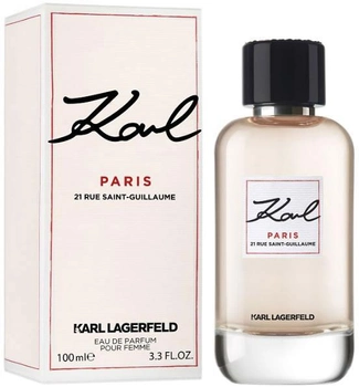 Woda perfumowana damska Karl Lagerfeld Paris 21 Rue Saint-Guillaume Eau De Perfume Spray 100 ml (3386460115544)