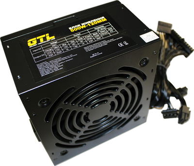 Блок живлення GTL 500 Вт Black (GTL-500-120)