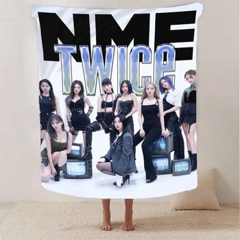 Плед гурт Twice4&nbsp;3D з 3D малюнком розмір 160*200