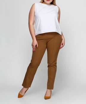 Брюки женские Gerry Weber, GW-7-018 светло-коричневый, размер 44R