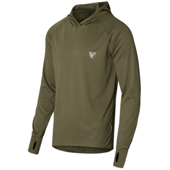 Лонгслів Hood Antistatic Olive (2339), XL