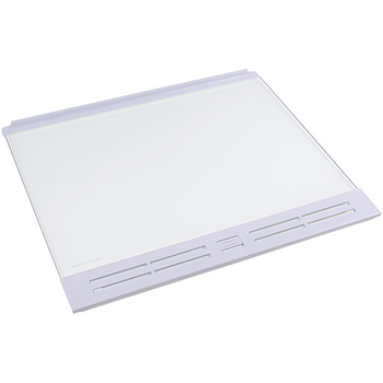 Полка над ящиком для овощей в холодильник Electrolux 8075922024 460x380mm (стекло с вентиляционной решеткой)