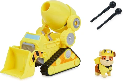 Щенячий патруль машина-трансформер Рубби Paw Patrol Rubble's Deluxe Movie Transforming Car