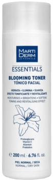 Tonik do twarzy Martiderm Essentials Blooming do cery suchej i normalnej 200 ml (8437019178246)