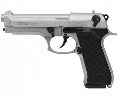 Стартовий шумовий пістолет RETAY Mod 92 Chrome (Beretta 92FS)