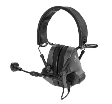 Професійні Вертикальні Активні Тактичні Навушники Peltor ComTac XPI Чорний MT20H682FB-38