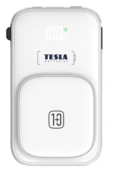 УМБ TESLA Fast Charge Wireless Power Bank 10000mAh (MagSafe) White
