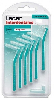 Міжзубні щітки Lacer Interdental Brush Lacer Green Extrathin 0.6 мм x 6 шт (8470001505224)