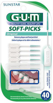 Szczoteczki do zębów GUM Soft Picks Regular Cleaner 40 szt (70942303286)