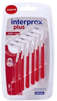 Szczoteczki do zębów Interprox Dental Interproximal Plus Mini Conic Shape 6 szt (8427426008649)