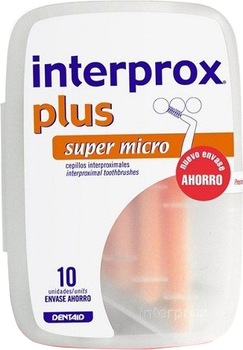 Szczoteczki do zębów Interprox Plus Supermicro 10 szt (8427426006034)