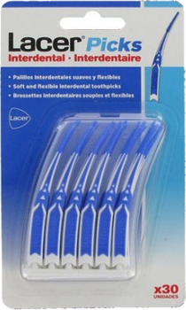 Szczoteczki do zębów Lacer Picks Interdental Brushes 30 szt (8470001903334)