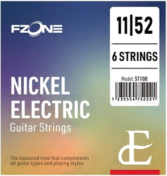 Струны для электрогитары FZONE ST108 ELECTRIC NICKEL (11-52)