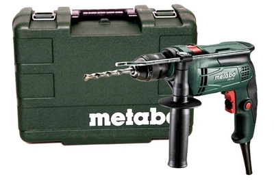 Ударная дрель Metabo SBE 650 с бзп, в кейсе (600742500)