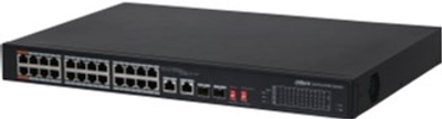 PoE przełącznik krnąbrny Dahua PFS3226-24ET-240 gigabitowy (PFS3226-24ET-240)